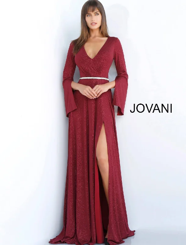 Trendy Street Style Attire Jovani 63124 Prom Long Dress