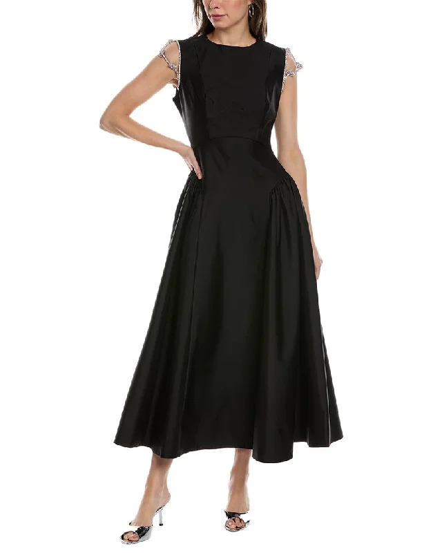 Hot Trends Rachel Gilbert Bambi Silk & Wool-Blend Dress