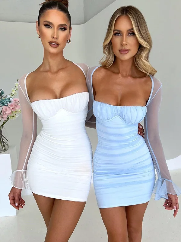 Unbeatable Prices Elegant Backless Sexy Mini Dress