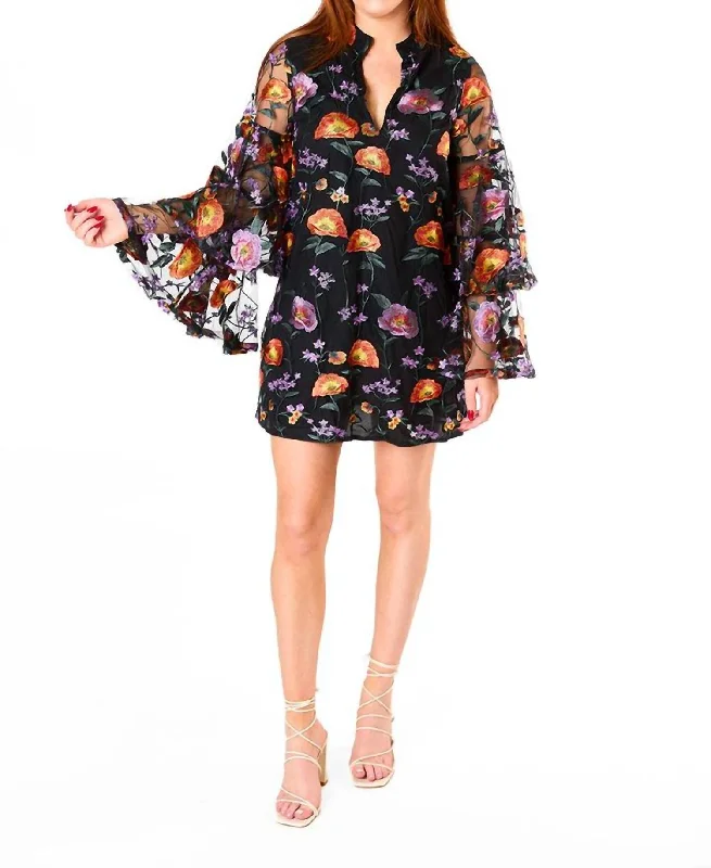 Classic Chic Deals Gayle Buckingham Dress In Black  Westwind
