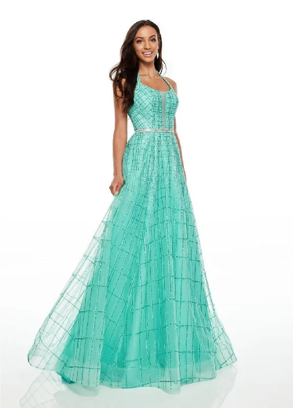 Latest Fashion Rachel Allan Long Prom Dress Evening Gown