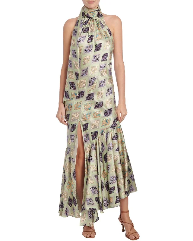 Edgy Fashion Cinq à Sept Diamond Sea Melissa Silk Dress