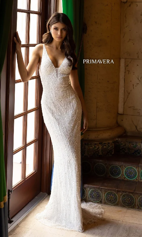 Discover Now Long Wedding Dress 11119 by Primavera