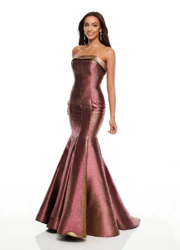 Chic Styles Rachel Allan Long Formal Mermaid Prom Dress