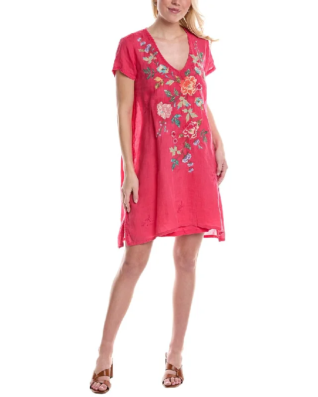Rocker Chic Fashion Johnny Was Adele Drape Tunic Dress