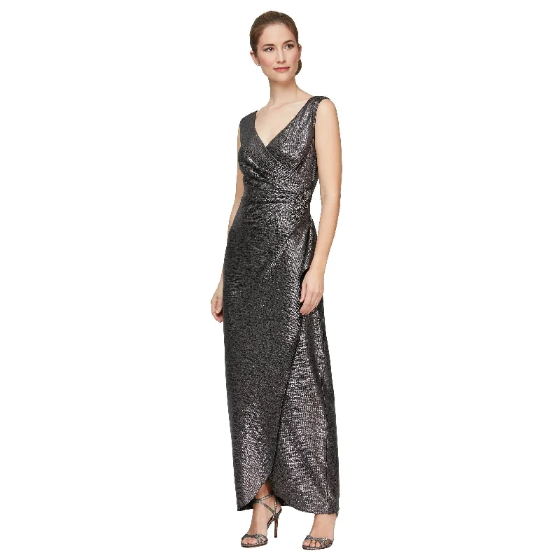 New Season Fashion Preview Alex Evenings AE8127565 Long Sleeveless Formal Dress