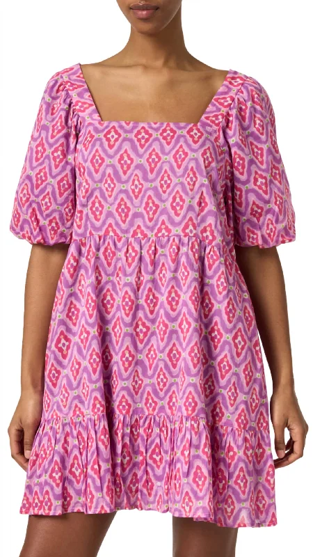 Exclusive Designer Collection Harley Dress In Abstract