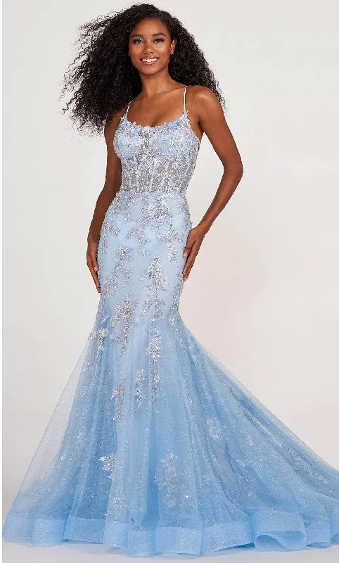 Women’s Clothes for All-Day Comfort and Style Ellie Wilde EW34054 - Embellished Mermaid Evening Gown