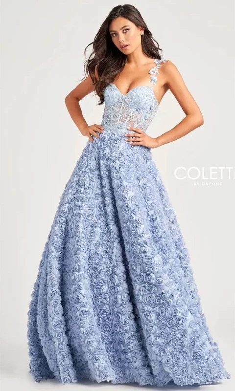 Ride The Style Wave Colette By Daphne CL5250 - Sweetheart Floral Ballgown