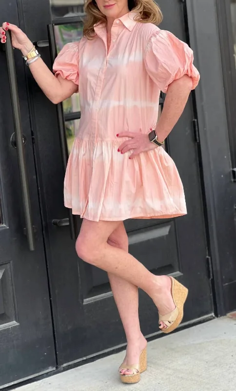 Fashion Forward Frock It Dress In Grapefruit