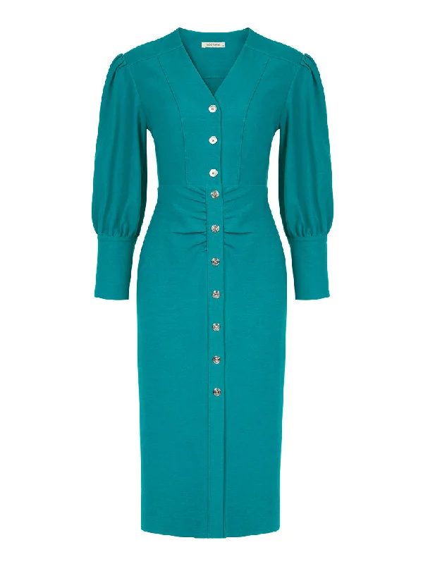 Clothing Sale V-Neck Pencil Dress