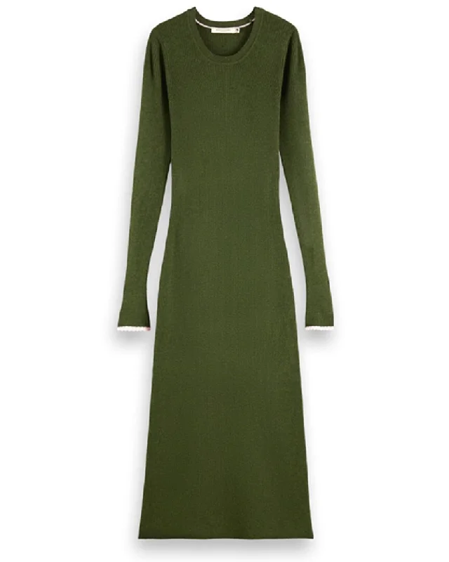 Flash Sale On Trendy Outfits – Don't Miss Out Scotch & Soda Skinny Rib Wool-Blend Dress