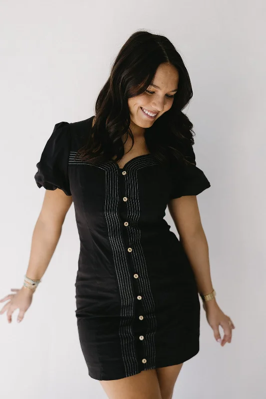Special Offers Harper Mini Dress - Black