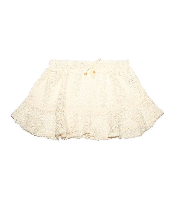 Clothes For Women Vintage Havana Girls Pami Crochet Skirt