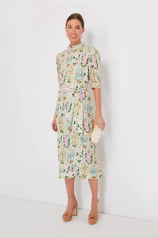 Versatile Women’s Clothing for All Occasions Floral Tile Langley Dress