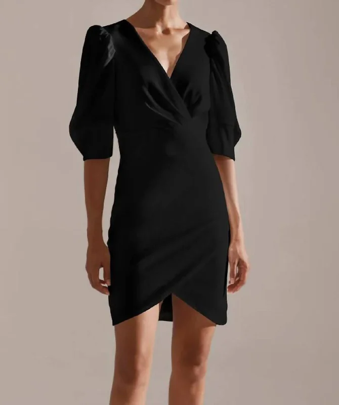 Trendy Casual Outfits Harper Dress In Black