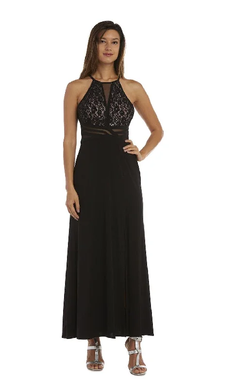 Huge Discounts This Week Morgan & Co 12524 Formal Inset Bodice Long Formal Dress