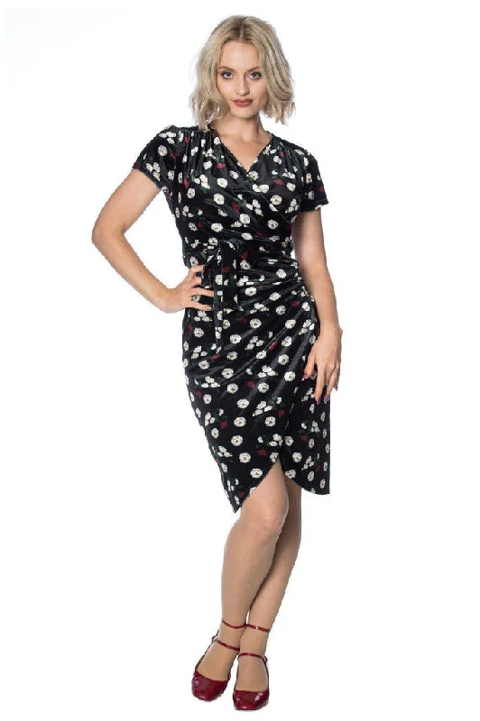 Imeless Style Midnight Floral Dress