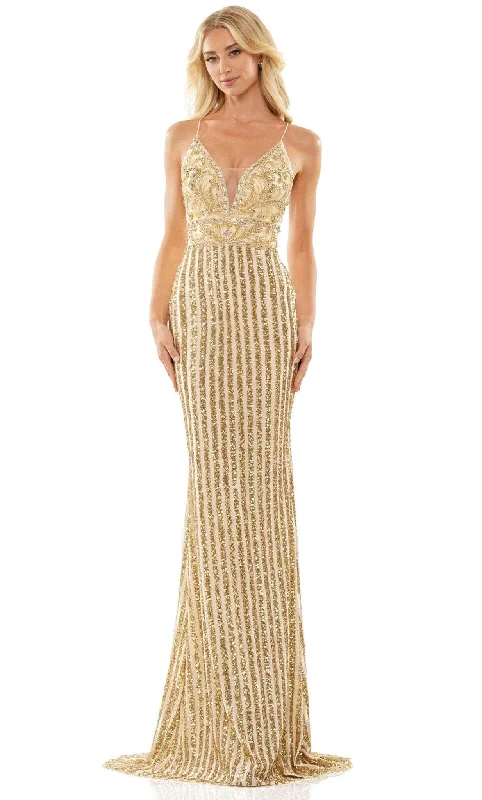 Buy More, Save More Colors Dress 2682 - Beaded Sheath Prom Gown