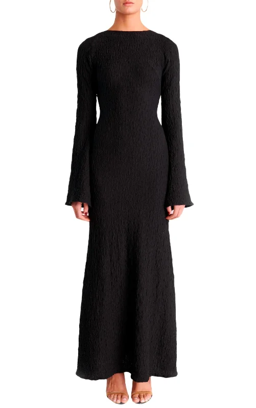 Casual Wear Lanora Dress In Black