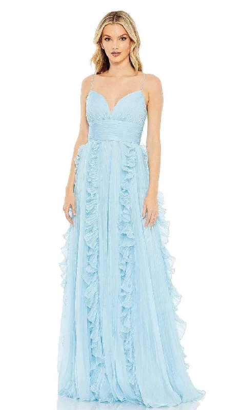 Fast Fashion Favorites Ieena Duggal - 70172 Ruffled A-Line Gown