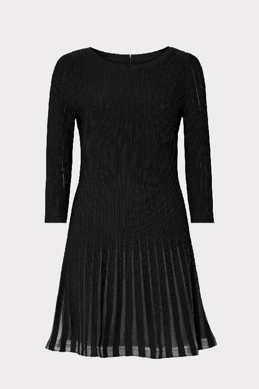 End Of Season Sale Clothing Tabitha Sheer Godet Mini Dress