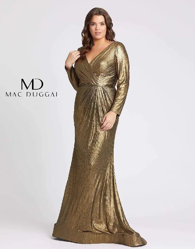 Latest Trends Mac Duggal 49073 Fabulouss Plus Size Long Prom Dress Sale