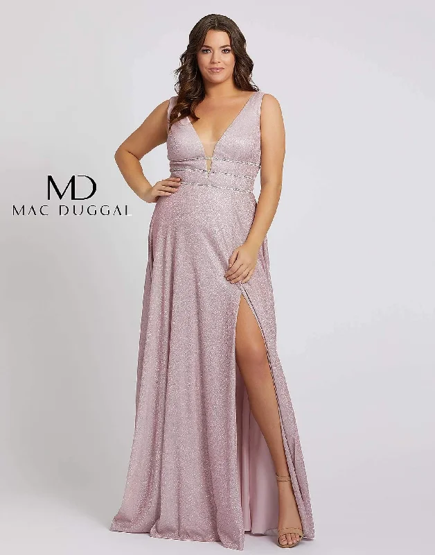 Online Shopping Boutiques Mac Duggal 49043 Fabulouss Prom Long Plus Size Dress