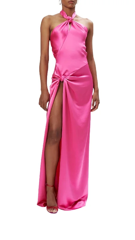 Update With Cottagecore Styles Zadena Dress In Hot Magenta