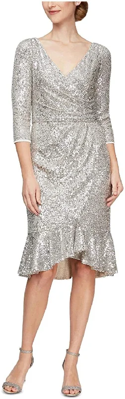 Day-To-Night Styles Alex Evenings AE8196692 Sequin Party Dress