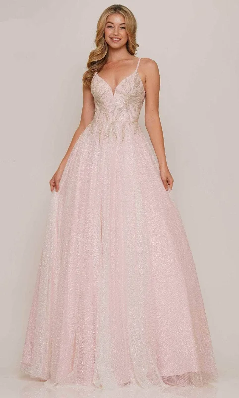 Limited Time Offer Colors Dress 2913 - Sleeveless Embellished Bodice Ballgown
