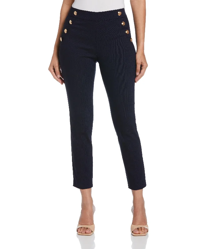 Discount Price Supreme Stretch Twill Slim Pull-On Ankle Pant