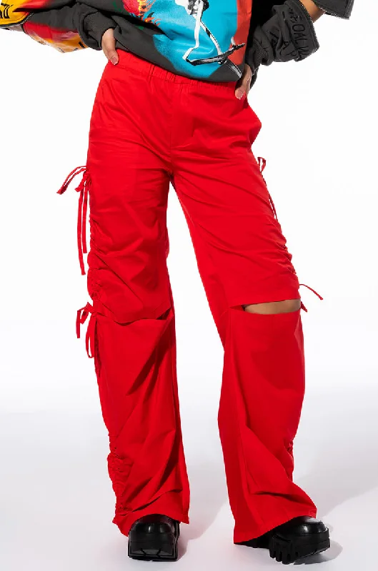 Modern Women’s Apparel WALK OF SHAME CINCHED TIE PANTS