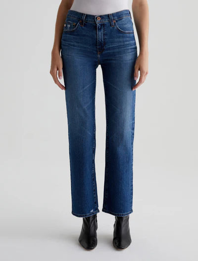 Earthy Tones Brinley AG-ed™ Mid-Rise Straight Denim - 15 years Prague