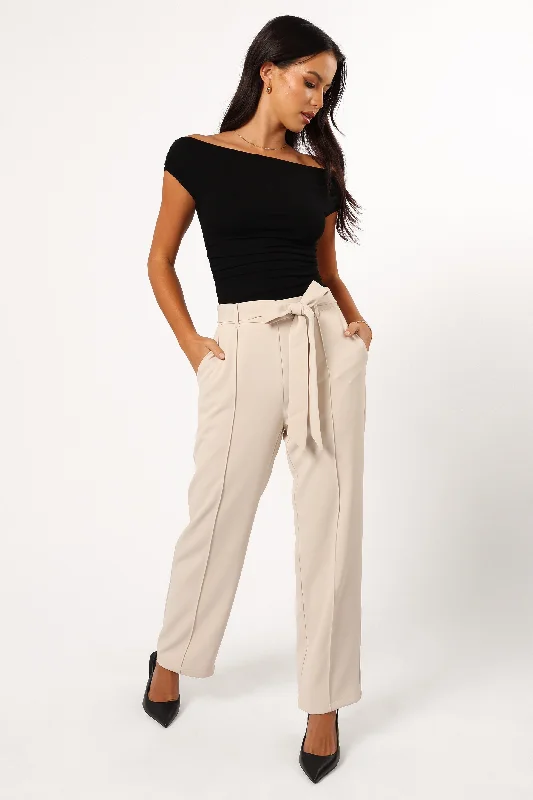 Explore What'S New Averie Pant - Beige