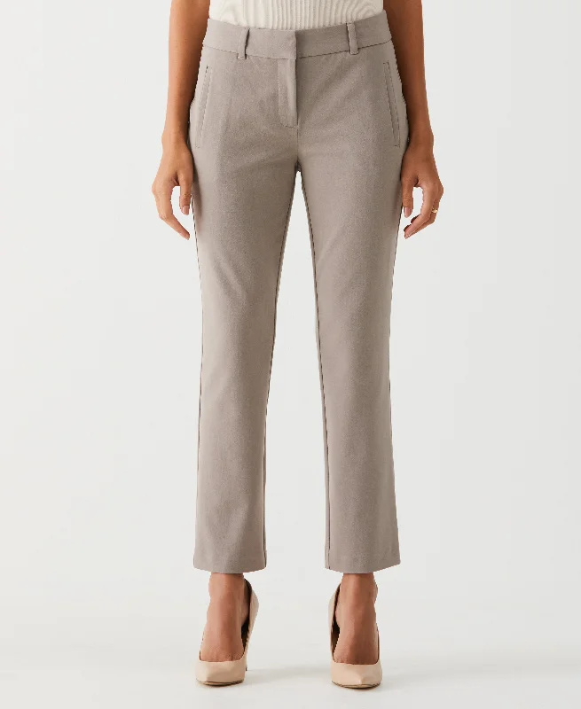 Casual Fashion Straight Leg Ankle Pant