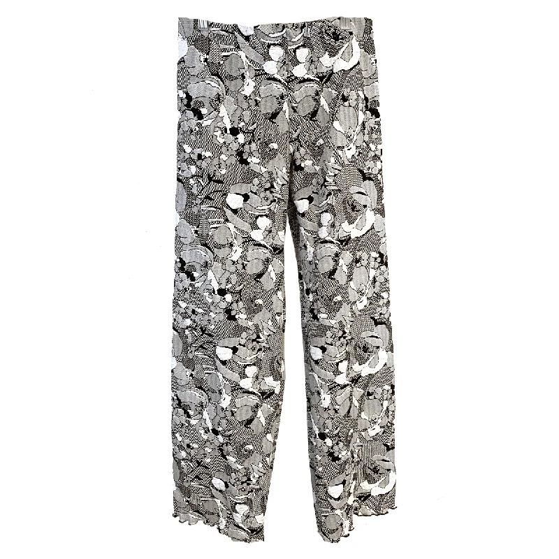 Street Chic Discounts Off White Kobo Jacquard Knit Energy Pant