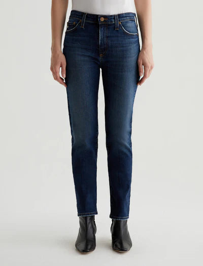 Women’s Outerwear for All Weather Conditions Mari AG-ed™ Mid-Rise Slim Straight Leg Denim
