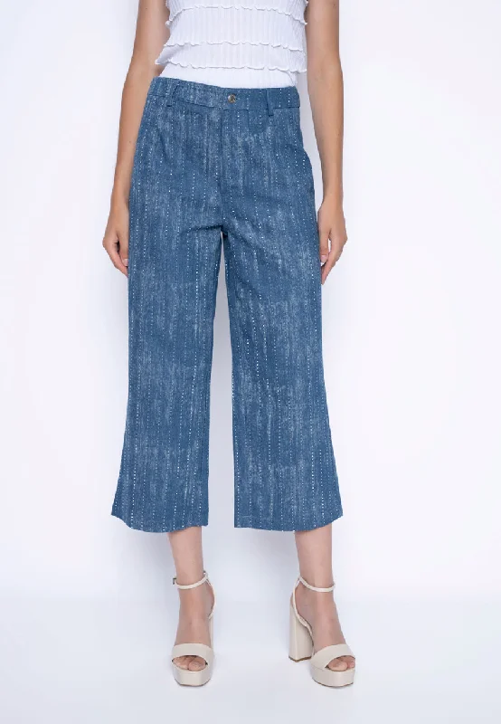 New Styles Just In Cropped Wide-Leg Pants