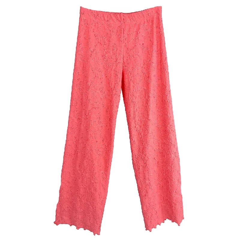 The Good Stuff Sugar Coral Jafa Textured Energy Pant