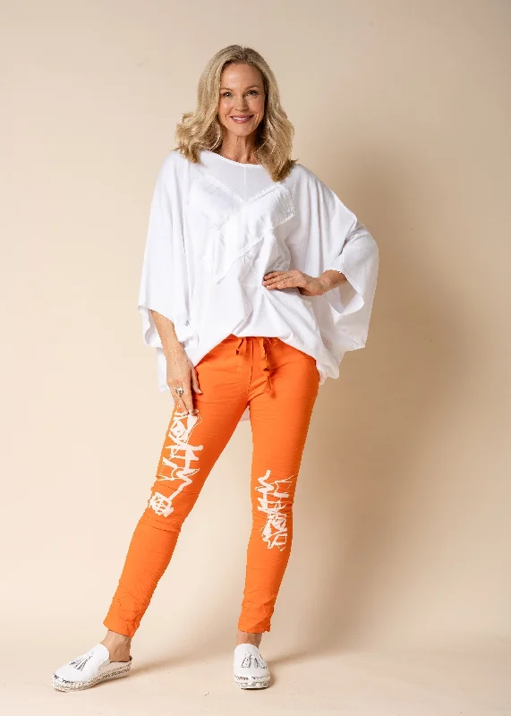 New Season Fashion Preview Sale Lorali Pants in Sunset Orange