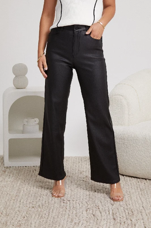 Playful Fashion Offers Adello Pants - Black