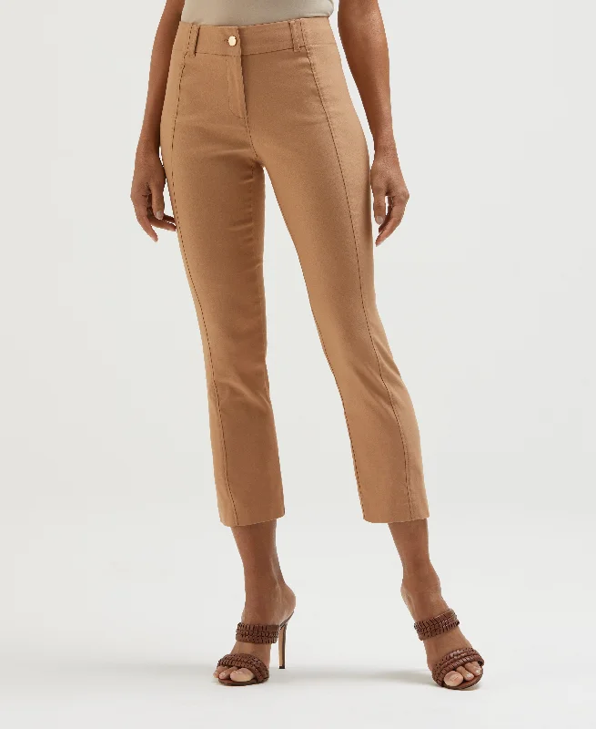 Shop Our Looks Satin Luxe Straight Leg Crop Pant