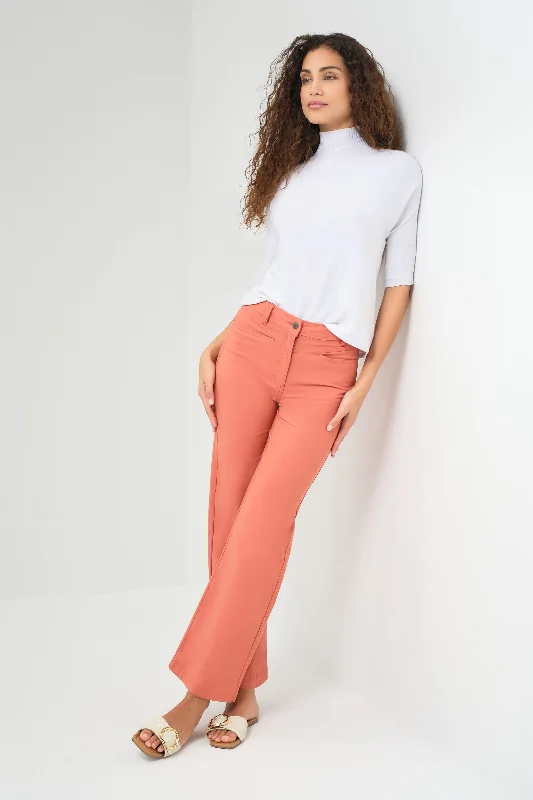 Seasonal Clearance Greyson Mid-Weight Stretch Wide Leg Pant