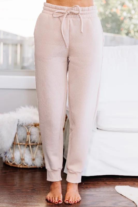 Premium Style Watch Me Blush Pink Joggers