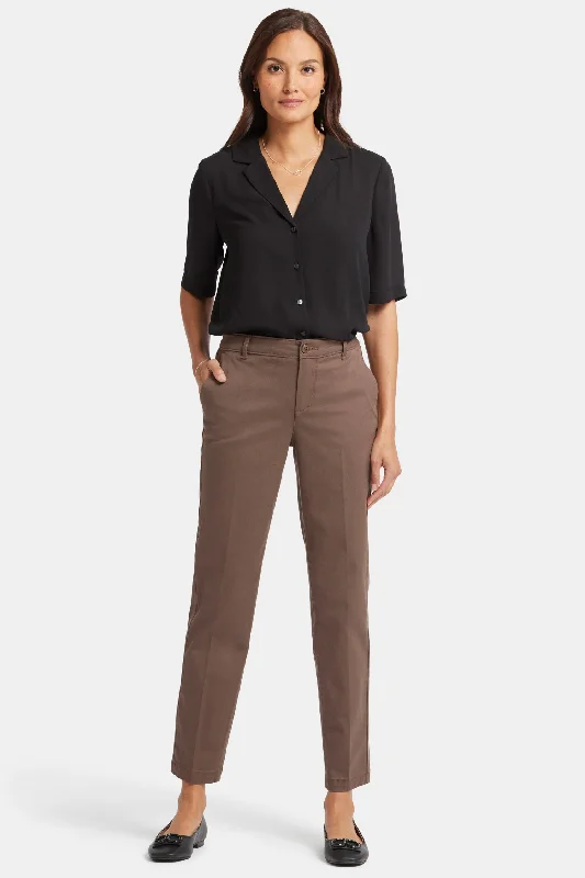 Cool Prices Sadie Slim Pants - Dark Wood