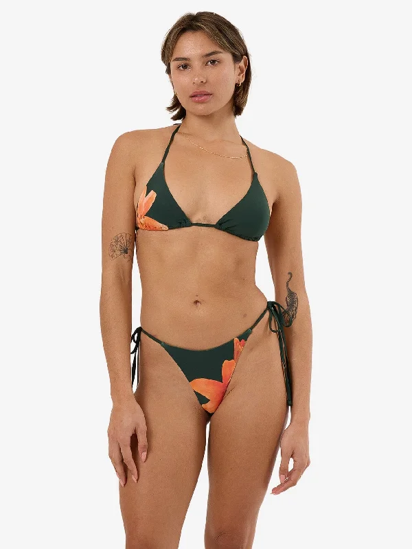 Limited Stock, Big Discounts Lagoon Micro String Bikini Bottom - Dark Jade