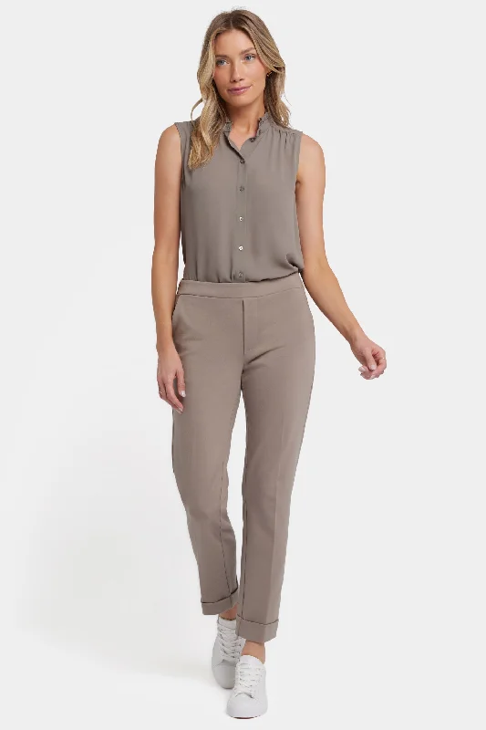 Massive Selection Sale Cassidy Ankle Pull-On Trouser Pants - Saddlewood