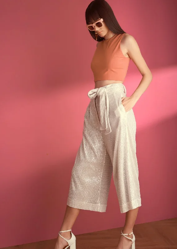 High End Fashion Evie Cropped Trouser