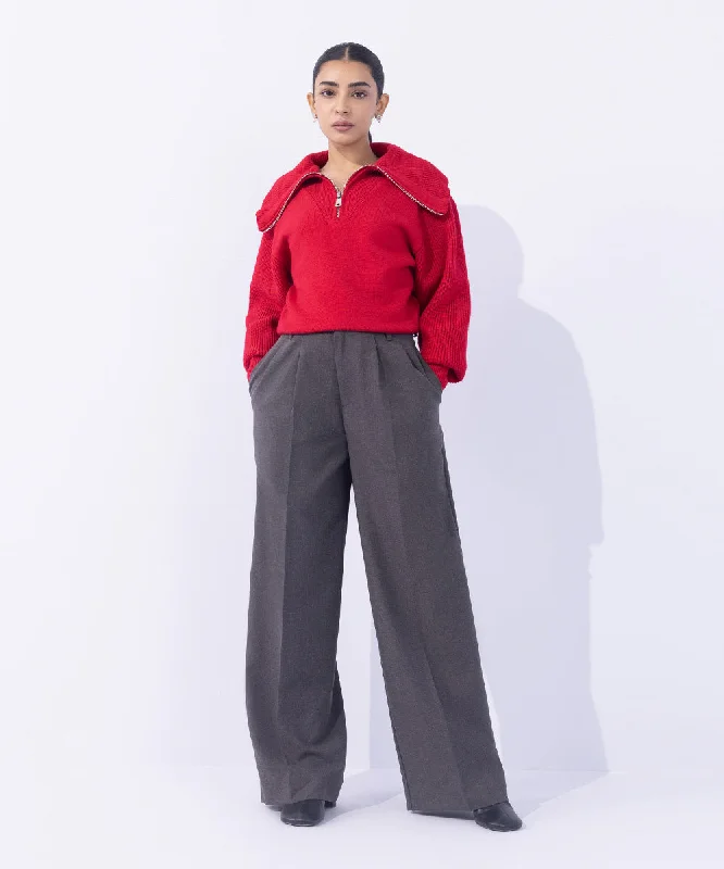 Embrace New Fashion Tailored Wide Leg Trousers